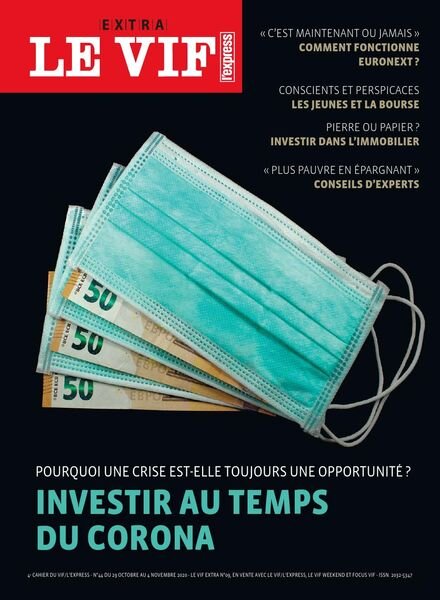Le Vif L’Express Extra – 29 Octobre 2020 Cover