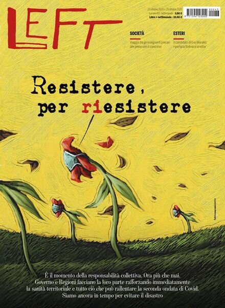 Left – 23 Ottobre 2020 Cover
