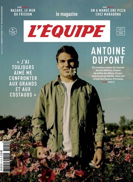 L’Equipe Magazine – 14 Novembre 2020 Cover