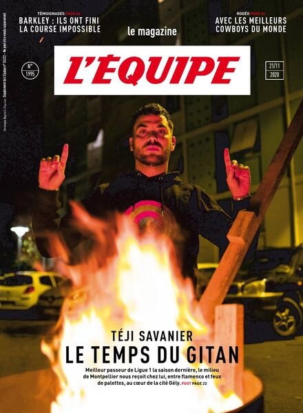 L’Equipe Magazine – 21 Novembre 2020 Cover