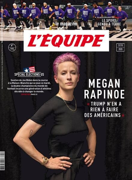 L’Equipe Magazine – 31 Octobre 2020 Cover