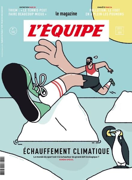 L’Equipe Magazine – 7 Novembre 2020 Cover