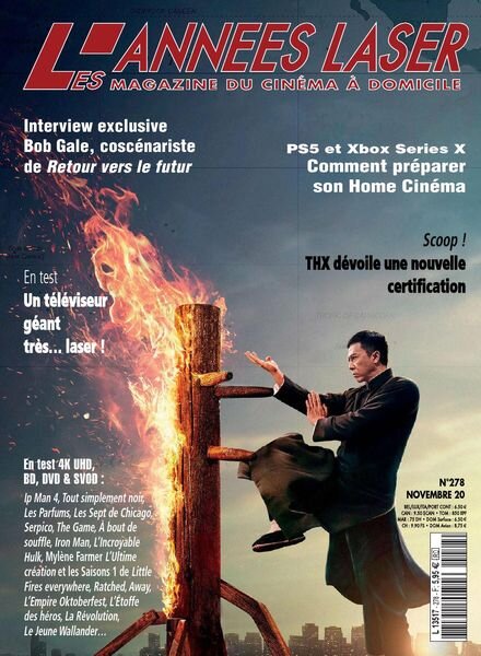 Les Annees Laser – Novembre 2020 Cover