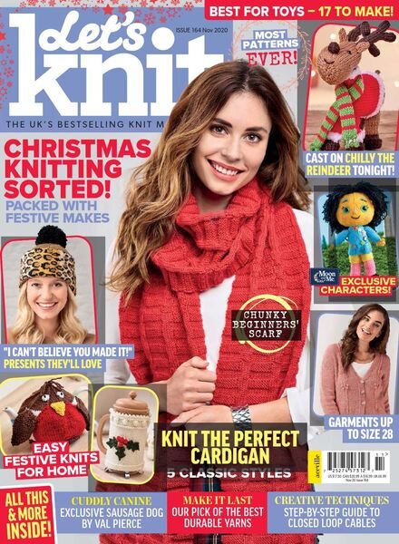 Let’s Knit – November 2020 Cover