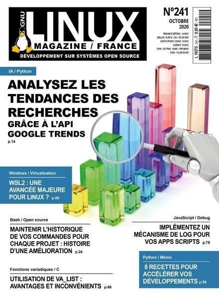 Linux Magazine France – Octobre 2020 Cover