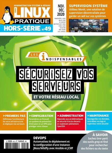 Linux Pratique – Hors-Serie N 49 – Novembre-Decembre 2020 Cover