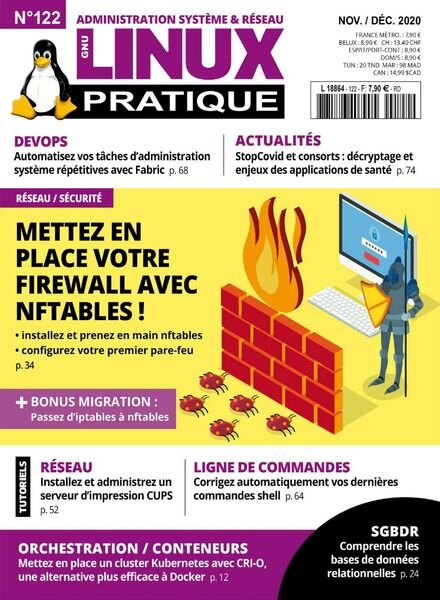 Linux Pratique – Novembre-Decembre 2020 Cover