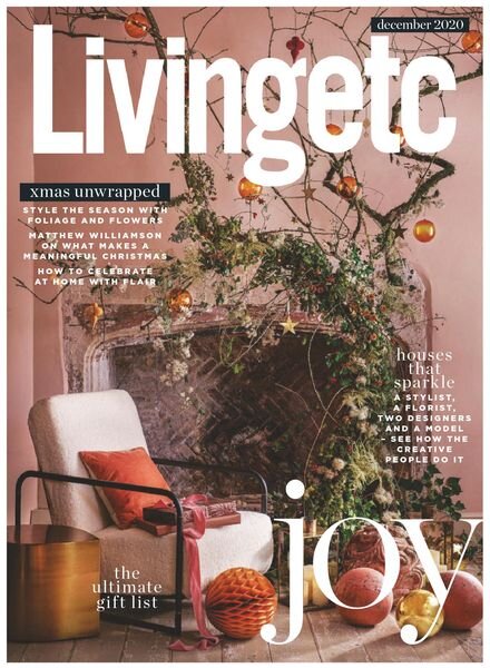 Living Etc UK – December 2020 Cover