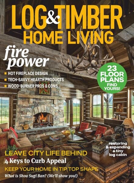 Log Home Living – October 2020 Cover