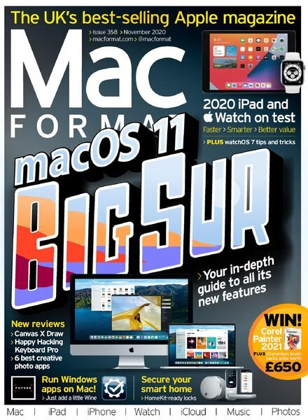 MacFormat UK – November 2020 Cover