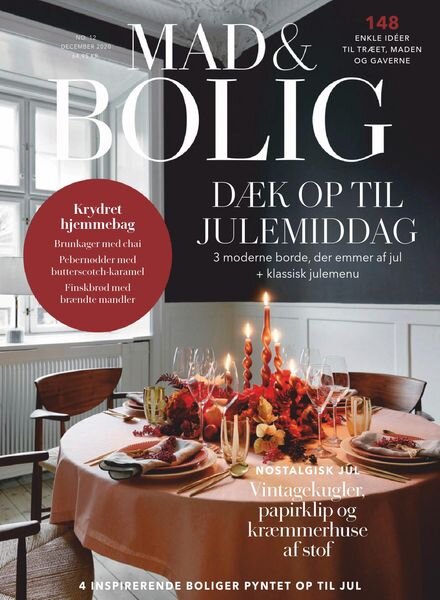 Mad & Bolig – december 2020 Cover