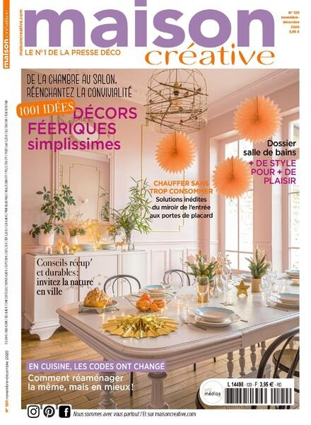 Maison Creative – Novembre-Decembre 2020 Cover