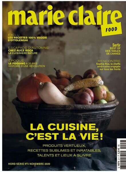 Marie Claire – Hors-Serie N 2 – Novembre 2020 Cover