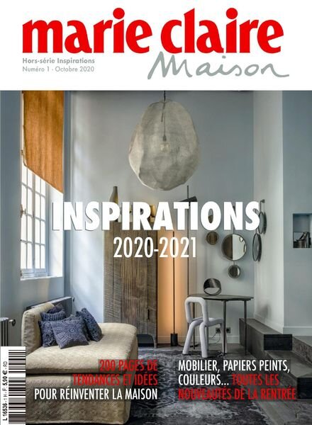 Marie Claire Maison – Hors-Serie Inspirations – Octobre 2020 Cover