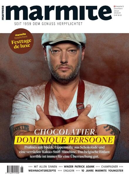 marmite Magazin – Dezember 2020-Januar 2021 Cover