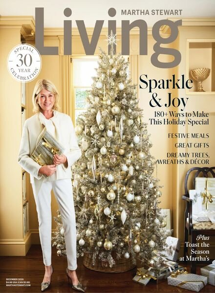 Martha Stewart Living – December 2020 Cover