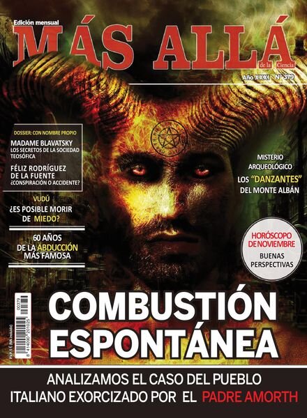 Mas Alla – noviembre 2020 Cover