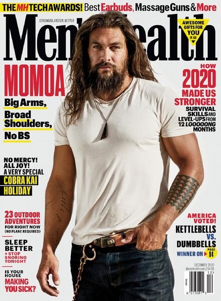 Men’s Health USA – December 2020 Cover