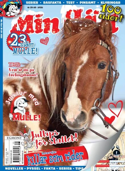 Min Hast – 17 november 2020 Cover