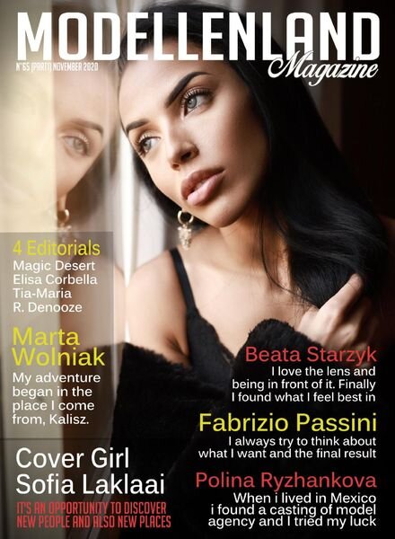 Modellenland Magazine – November 2020 Part 1 Cover