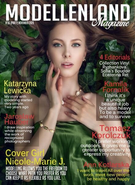 Modellenland Magazine – November 2020 Part 2 Cover