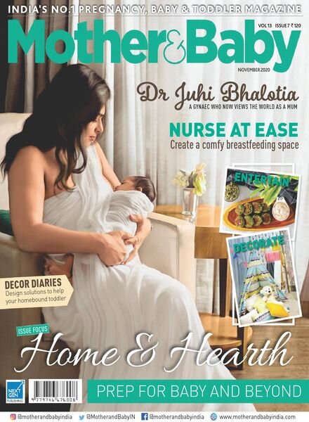 Mother & Baby India – November 2020 Cover