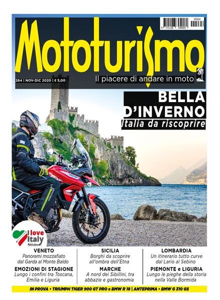 Mototurismo – Novembre 2020 Cover