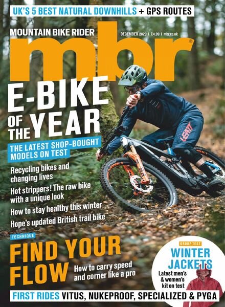 Mountain Bike Rider – December 2020 Cover