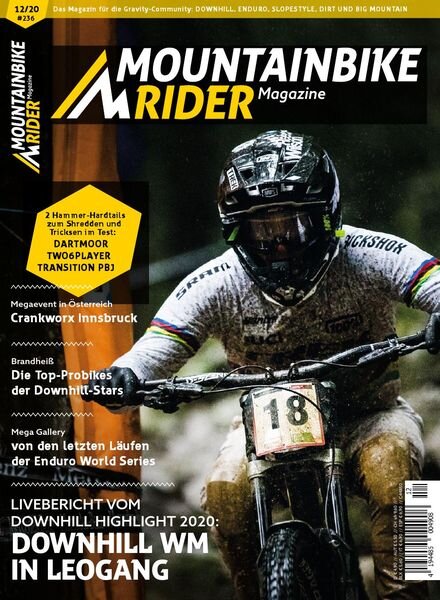 Mountainbike Rider – Dezember 2020 Cover