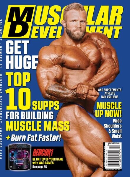 Muscular Development – November 2020 Cover
