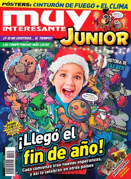 Muy Interesante Junior Mexico – diciembre 2020 Cover