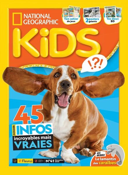 National Geographic Kids France – Decembre 2020 Cover