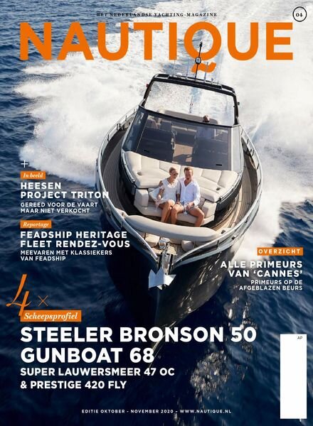 Nautique Magazine – oktober 2020 Cover