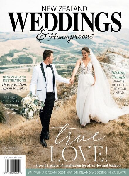New Zealand Weddings – October 2020 Cover