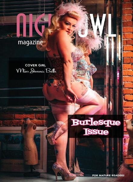Night Owl Magazine – Issue 15 The Burlesque 2020 Cover