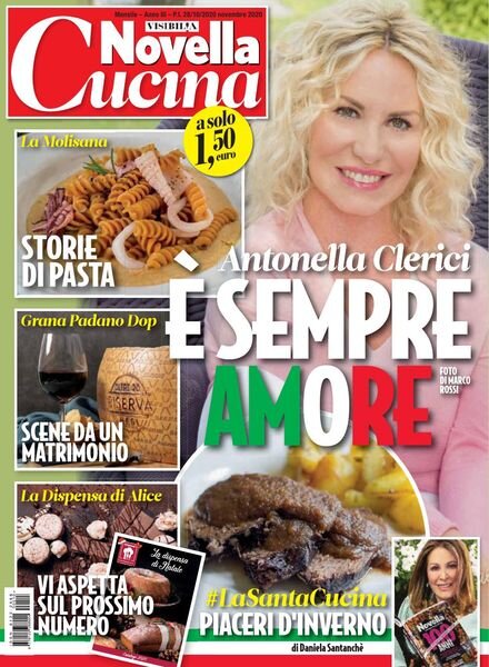 Novella Cucina – Novembre 2020 Cover