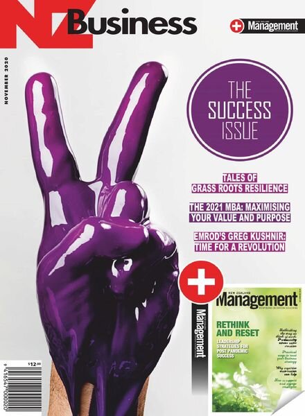 NZBusiness+Management – November 2020 Cover