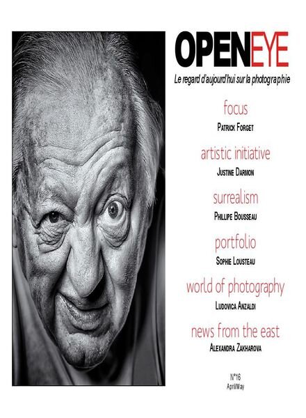 OPENEYE Magazine – April-May 2020 English Edition Cover