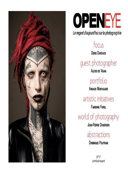 OPENEYE Magazine – June-July-August 2020 Cover