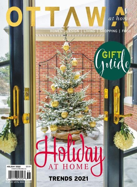 Ottawa At Home – Holiday 2020 Cover