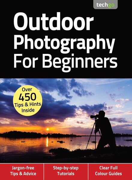 Outdoor Photography For Beginners – 4th Edition – November 2020 Cover