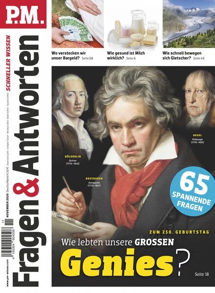 P.M Fragen & Antworten – November 2020 Cover