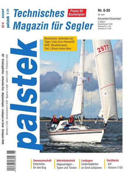 Palstek – November-Dezember 2020 Cover