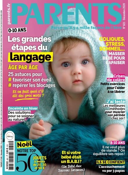 Parents France – Decembre 2020 Cover