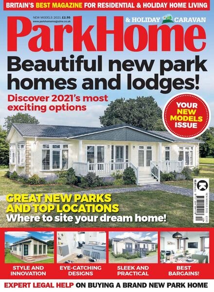 Park Home & Holiday Caravan – New Models 2021 Cover