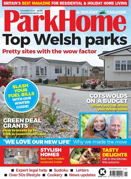 Park Home & Holiday Caravan – November 2020 Cover