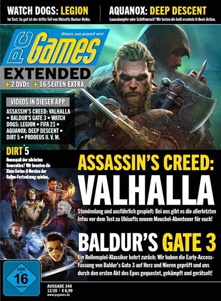 PC Games Germany – Dezember 2020 Cover