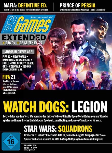 PC Games Germany – November 2020 Cover