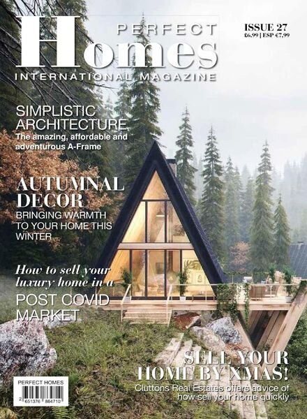 Perfect Homes International – Issue 27 2020 Winter Edition Cover