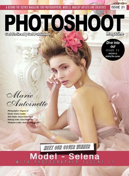 Photoshoot – Issue 31 October 2020 Cover